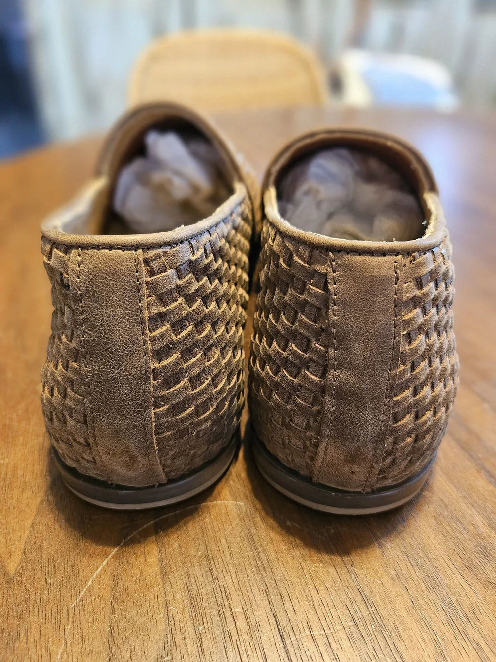 New Unworn Nisolo Alejandro Brown Woven Leather Slip-On Loafers 12